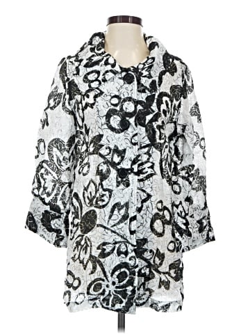 MULTIPLES 3/4 Sleeve Blouse (view 1)