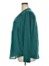 Torrid 100% Polyester Teal Long Sleeve Blouse Size 2X Plus (2) - photo 5