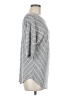 Always Indigo Silver 3/4 Sleeve Top Size M - photo 4