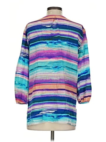Amanda Uprichard 3/4 Sleeve Silk Top (view 2)