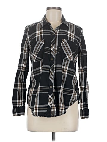 Faded Glory Long Sleeve Button-Down Shirt (view 1)