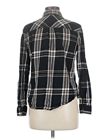 Faded Glory Long Sleeve Button-Down Shirt (view 2)