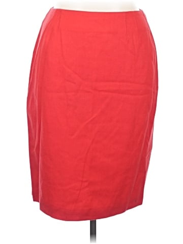 Linda Allard Ellen Tracy Wool Skirt (view 1)