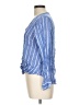 Max Studio 100% Rayon Blue Long Sleeve T-Shirt Size L - photo 5