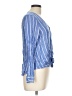 Max Studio 100% Rayon Blue Long Sleeve T-Shirt Size L - photo 4