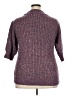 Maurices Tweed Purple Pullover Sweater Size XXL - photo 2