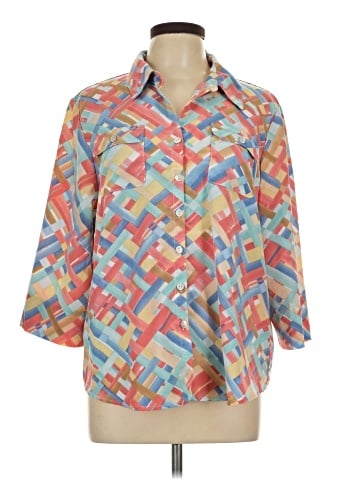 Alfred Dunner 3/4 Sleeve Blouse (view 1)