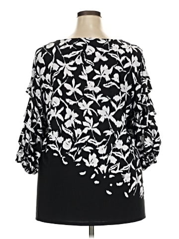 Investments 3/4 Sleeve Blouse (view 2)