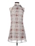 Want and Need 100% Polyester Paisley Silver Cocktail Dress Size XS - photo 1