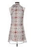Want and Need 100% Polyester Paisley Silver Cocktail Dress Size XS - photo 2