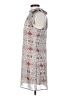 Want and Need 100% Polyester Paisley Silver Cocktail Dress Size XS - photo 5