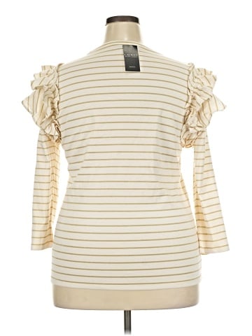 Lauren by Ralph Lauren 3/4 Sleeve Top (view 2)