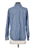 XXI Blue Long Sleeve Button-Down Shirt Size M - photo 2