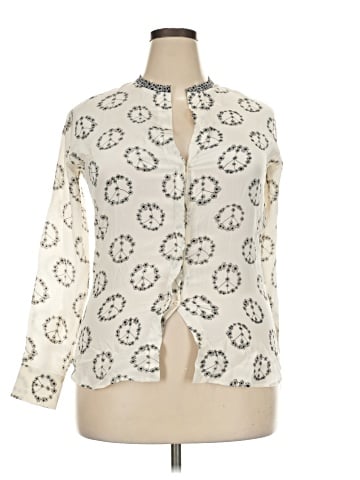 Sandro 3/4 Sleeve Blouse (view 1)