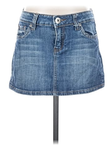 Dollhouse Denim Skirt (view 1)