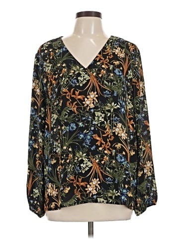 Counterparts Long Sleeve Blouse (view 1)