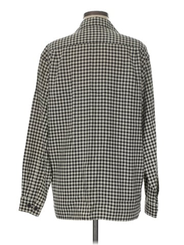 Equipment Long Sleeve Silk Top (view 2)