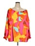 ChicMe Orange 3/4 Sleeve Blouse Size 4XL - photo 1