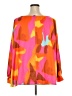 ChicMe Orange 3/4 Sleeve Blouse Size 4XL - photo 2