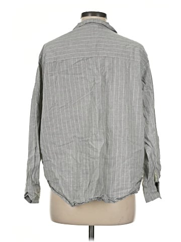 Gap Body Long Sleeve Button-Down Shirt (view 2)