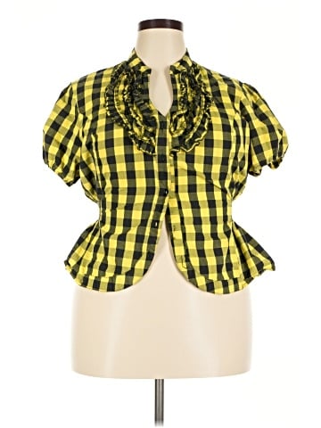 Last Kiss Short Sleeve Blouse (view 1)