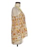 Route 66 Yellow Sleeveless Blouse Size M - photo 4