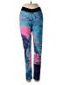Reebok Print Blue Active Pants Size S - photo 1