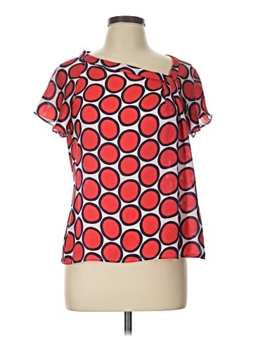 Liz Claiborne Short Sleeve Blouse (view 1)
