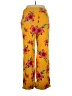 Guess Floral Yellow Casual Pants Size XL - photo 2