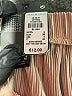 Atmosphere 100% Polyester Metallic Tan Casual Skirt Size 8 - photo 5