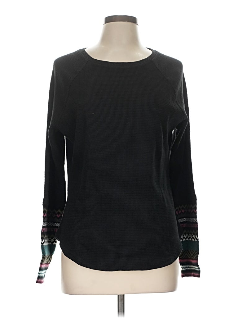 Pre-owned Beachlunchlounge Long Sleeve T-shirt In Black