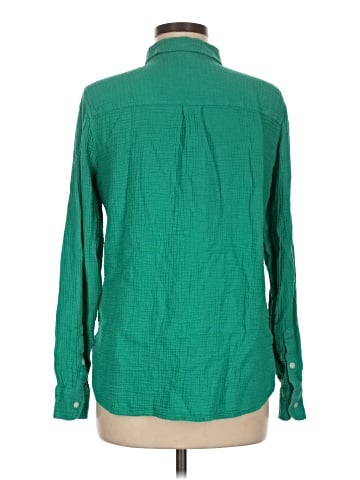 J.Crew Factory Store Long Sleeve Button-Down Shirt (view 2)