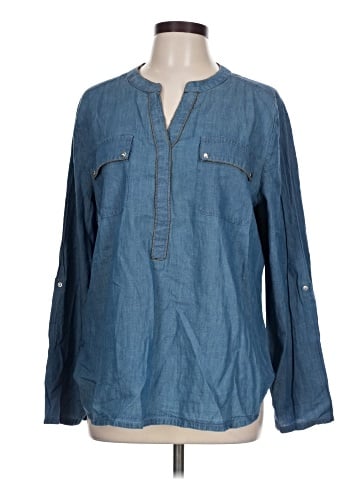 Chico's Long Sleeve Blouse (view 1)