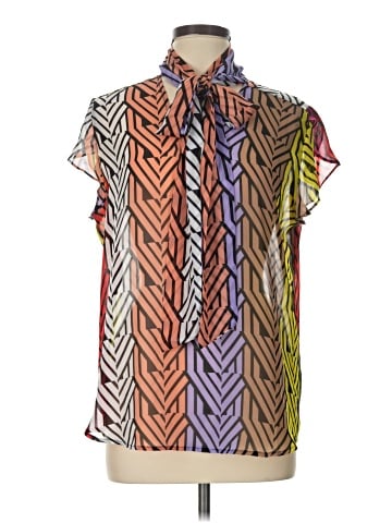 7th Avenue Design Studio New York & Company Short Sleeve Blouse (view 1)