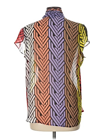 7th Avenue Design Studio New York & Company Short Sleeve Blouse (view 2)