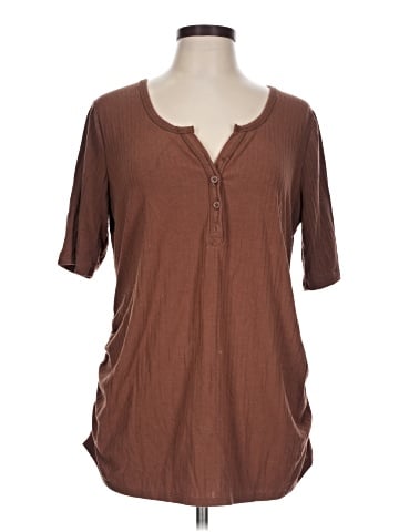 Isabel Short Sleeve Henley (view 1)