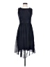 En Focus Studio 100% Polyester Blue Cocktail Dress Size 0 (estimated) - photo 1