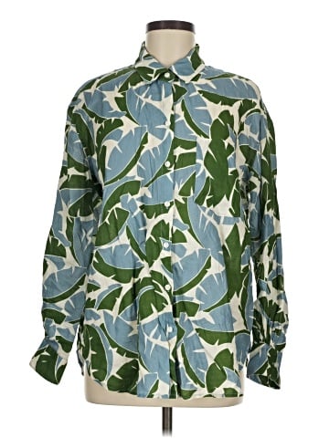 Birds of Paradis by Trovata Long Sleeve Button-Down Shirt (view 1)