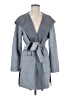 Zara Basic Blue Gray Coat Size M - photo 1