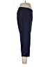 Coral Bay Solid Blue Casual Pants Size L - photo 4