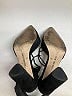 Gianni Bini 100% Leather Black Heels Size 7 1/2 - photo 4