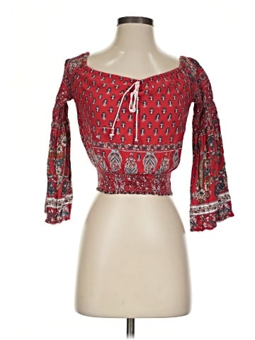 Band of Gypsies 3/4 Sleeve Blouse (view 1)