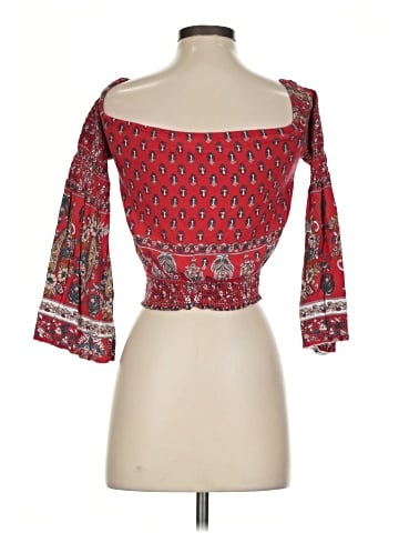 Band of Gypsies 3/4 Sleeve Blouse (view 2)