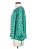 Eclair 100% Polyester Teal 3/4 Sleeve Blouse Size S - photo 5
