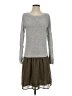 Deletta Gray Pullover Sweater Size S - photo 1