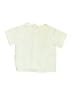 Collection Bebe 100% Cotton Ivory Yellow Short Sleeve Button-Down Shirt 18-24 MO / 24 MO - photo 2