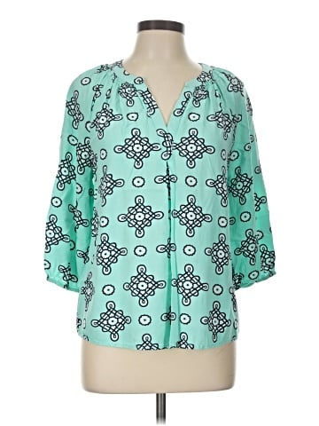 Crown & Ivy 3/4 Sleeve Blouse (view 1)