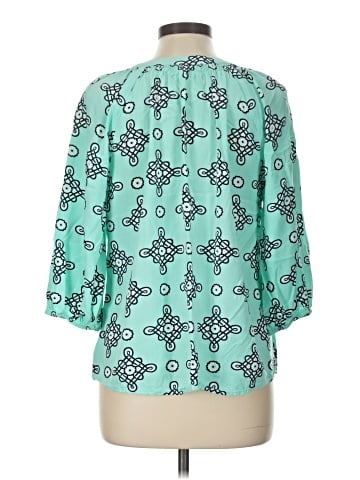 Crown & Ivy 3/4 Sleeve Blouse (view 2)
