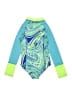 Lands' End Graphic Blue Wetsuit Size 8 - photo 2