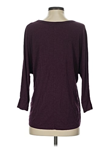 Bordeaux 3/4 Sleeve T-Shirt (view 2)